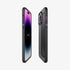 ACS04766 - iPhone 14 Pro Max Case Thin Fit in black showing the back